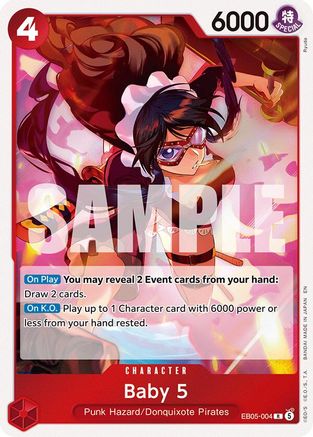 Baby 5 (EB05-004) - Extra Booster: One Piece Heroine's Edition Vol. 2 Foil