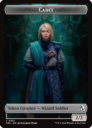 Cadet // Map Double-Sided Token (FRC-1 // 14) - Commander: Reality Fracture Foil
