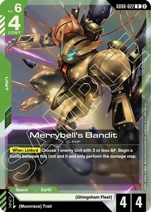 Merrybell's Bandit (GD06-022) - Stardust Trails Holofoil