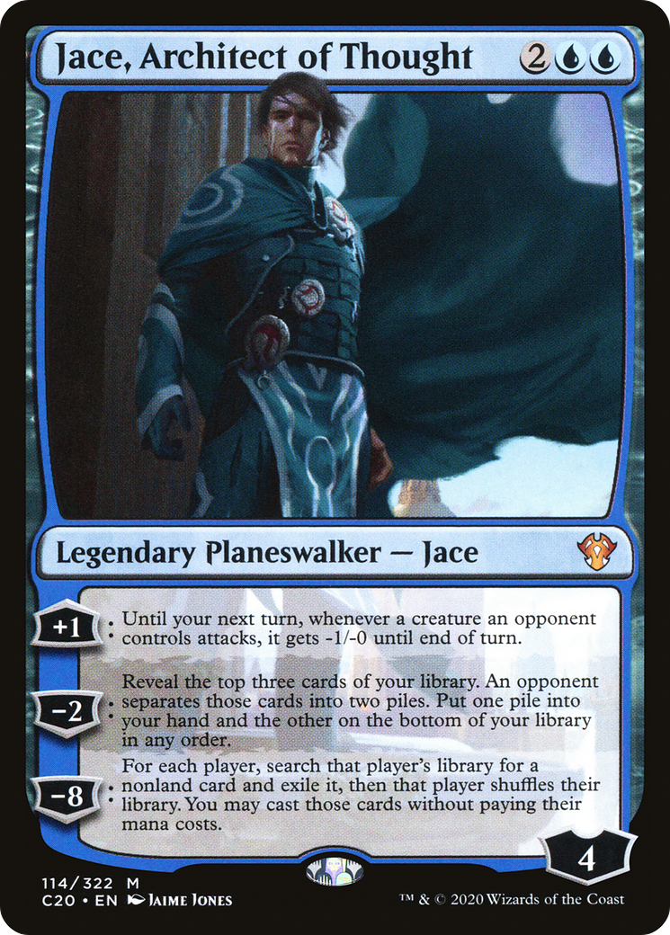 Jace, Architect of Thought (C20-114) - Commander 2020