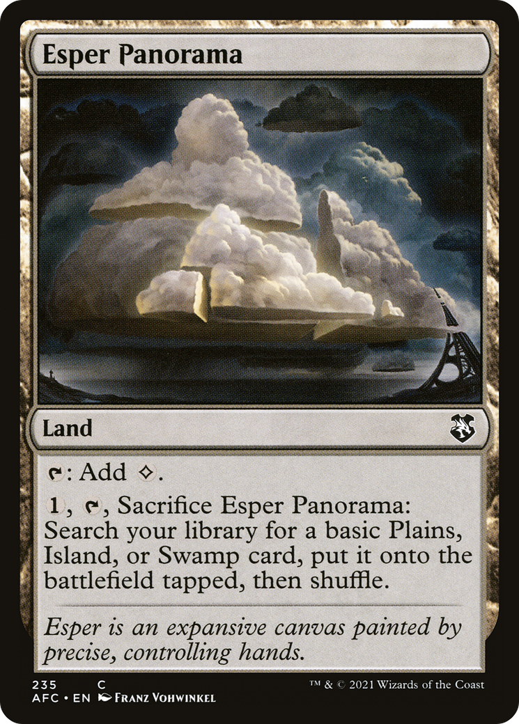 Esper Panorama (AFC-235) - Forgotten Realms Commander