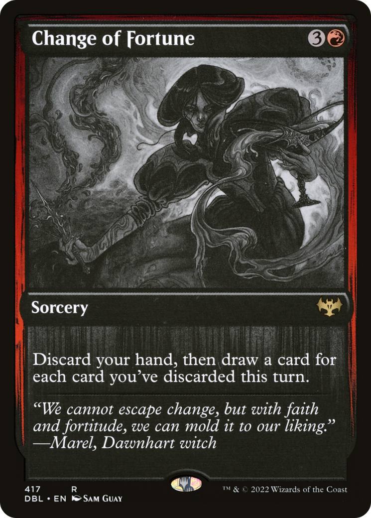 Change of Fortune (DBL-417) - Innistrad: Double Feature Foil