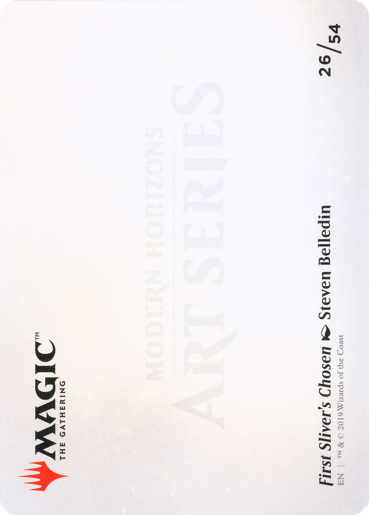 First Sliver's Chosen // First Sliver's Chosen (AMH1-026) - Modern Horizons Art Series (Borderless)