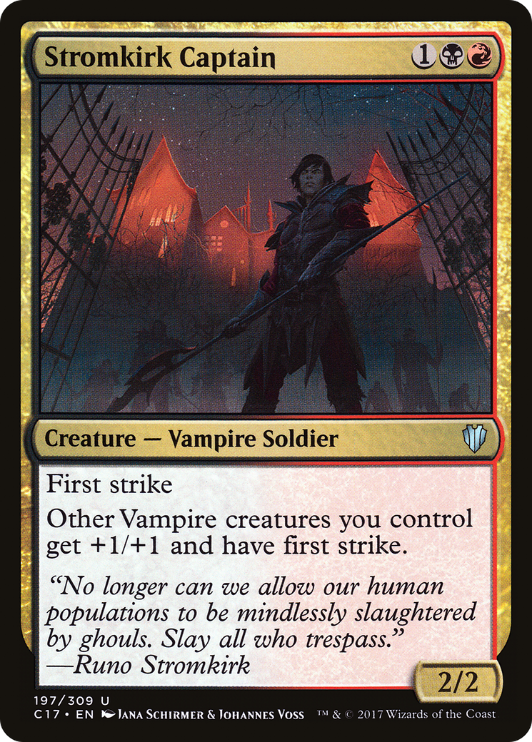 Stromkirk Captain (C17-197) - Commander 2017