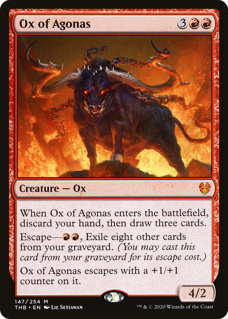 Ox of Agonas (THB-147) - Theros Beyond Death Foil