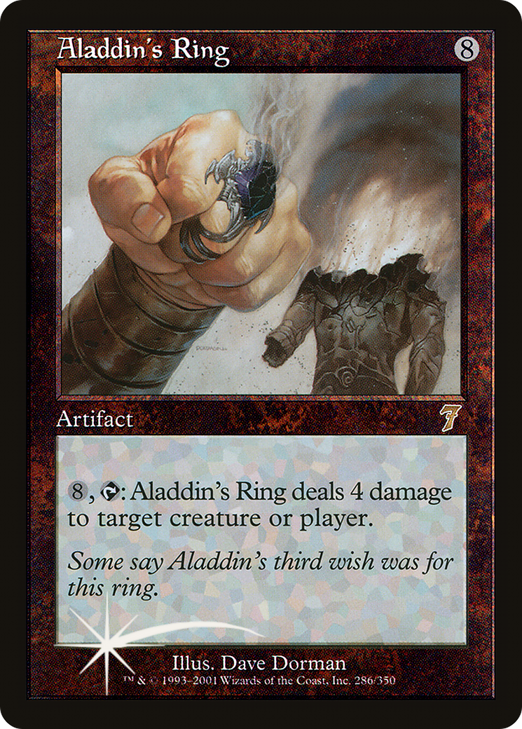 Aladdin's Ring (7ED-286★) - 7th Edition