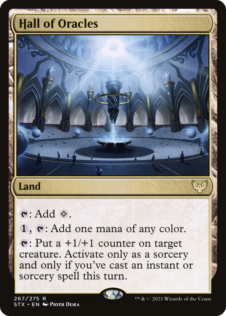 Hall of Oracles (STX-267) - Strixhaven: School of Mages Foil