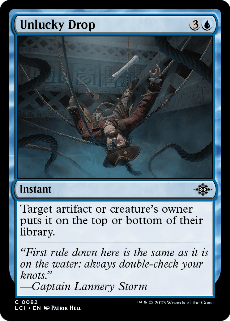 Unlucky Drop (LCI-082) - The Lost Caverns of Ixalan