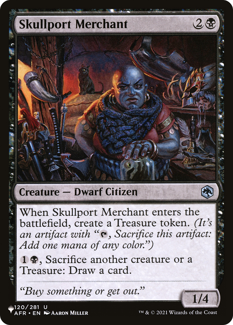 Skullport Merchant (LIST-AFR-120) - The List