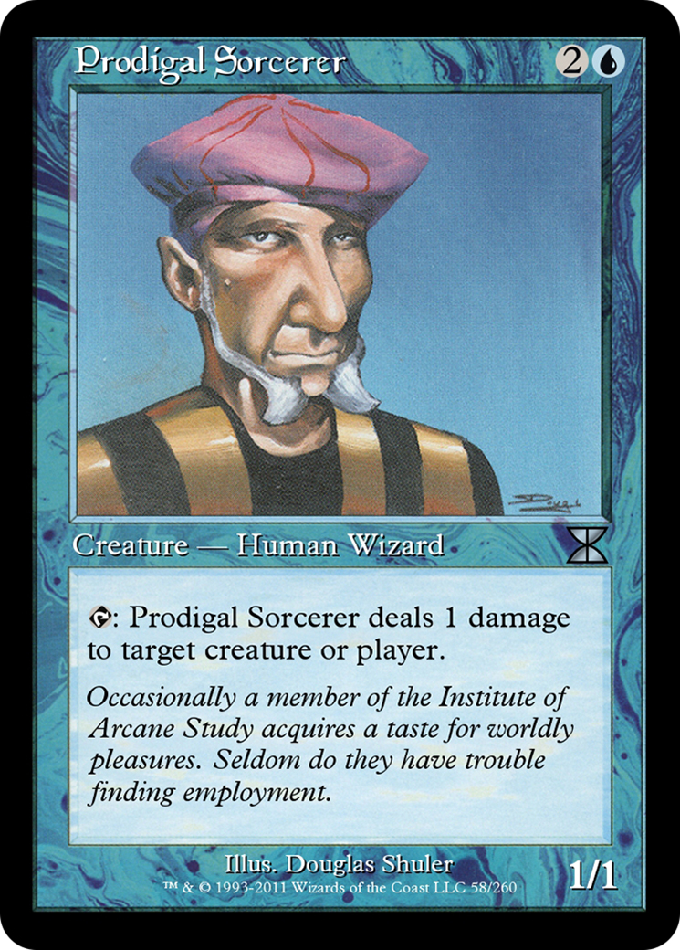 Prodigal Sorcerer (ME4-058) - Masters Edition IV