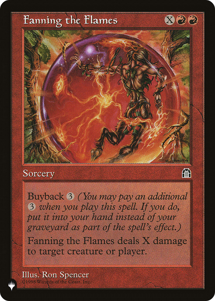 Fanning the Flames (LIST-STH-80) - The List