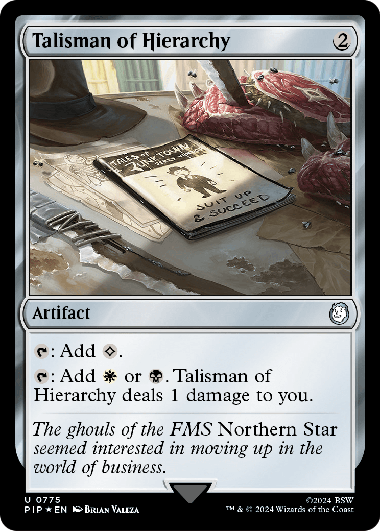 Talisman of Hierarchy (Surge Foil) (PIP-775) - Fallout Foil