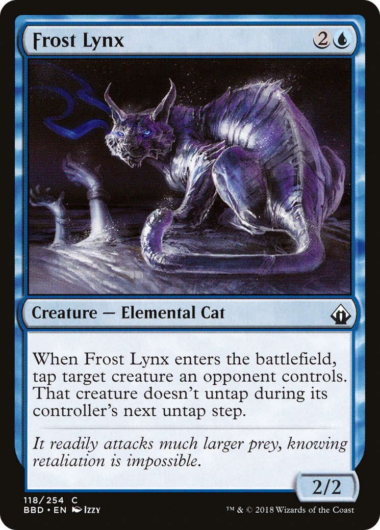Frost Lynx (BBD-118) - Battlebond Foil