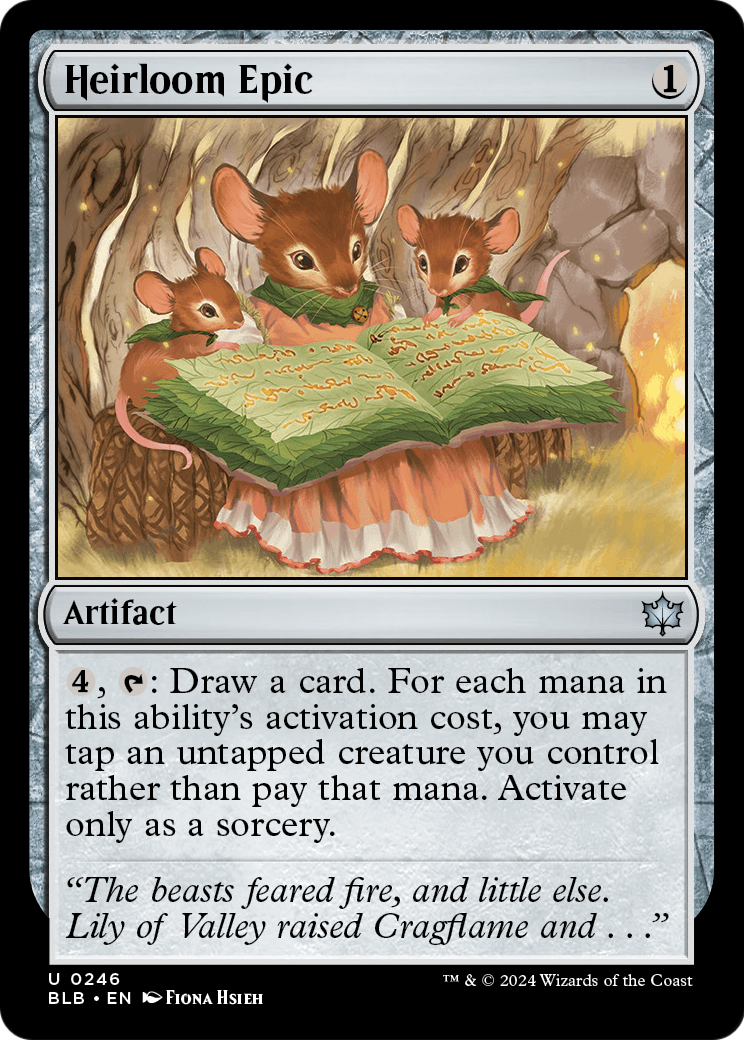 Heirloom Epic (BLB-246) - Bloomburrow