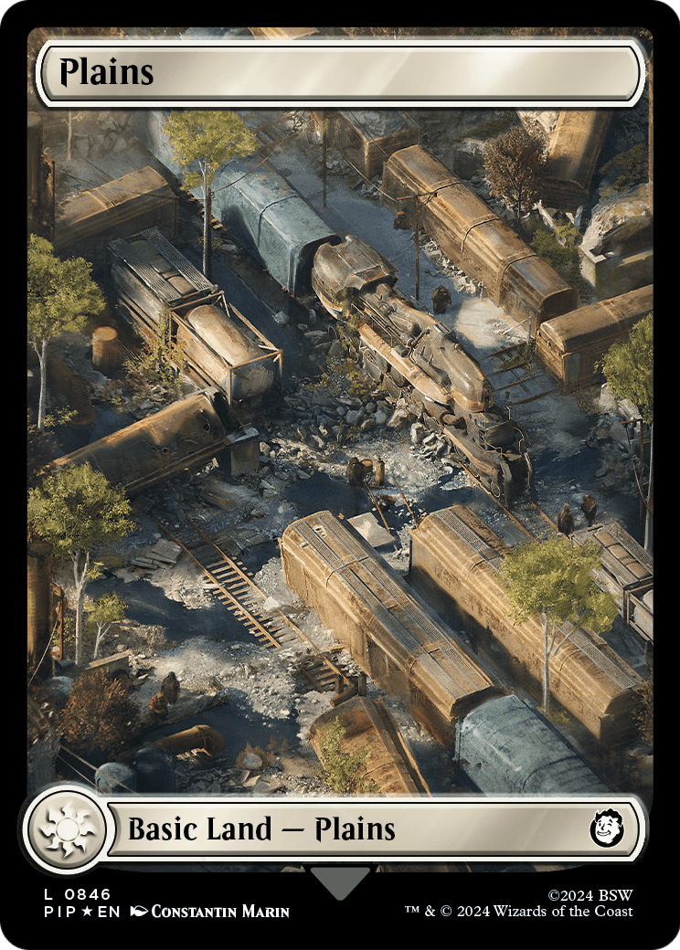 Plains (0846) (Surge Foil) (PIP-846) - Fallout Foil