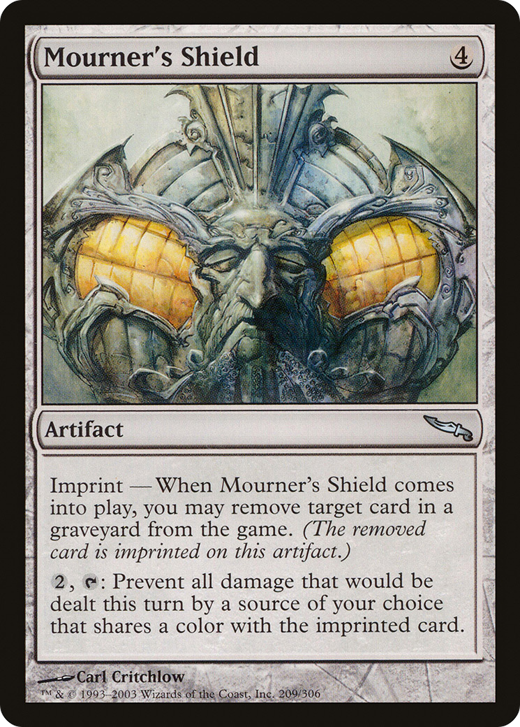 Mourner's Shield (MRD-209) - Mirrodin Foil