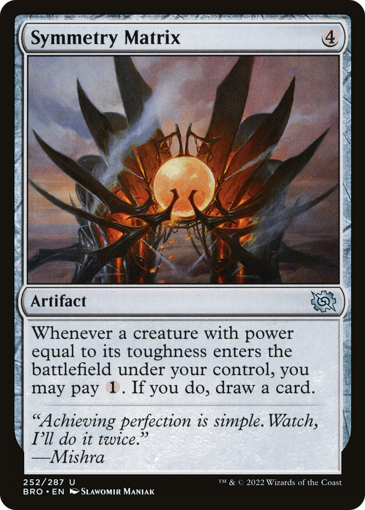 Symmetry Matrix (BRO-252) - The Brothers' War Foil