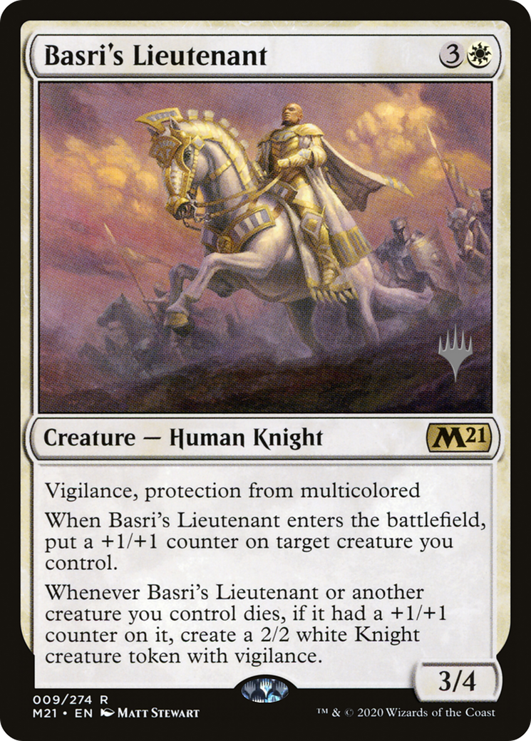 Basri's Lieutenant (PPM21-009) - Core Set 2021 Promos Foil