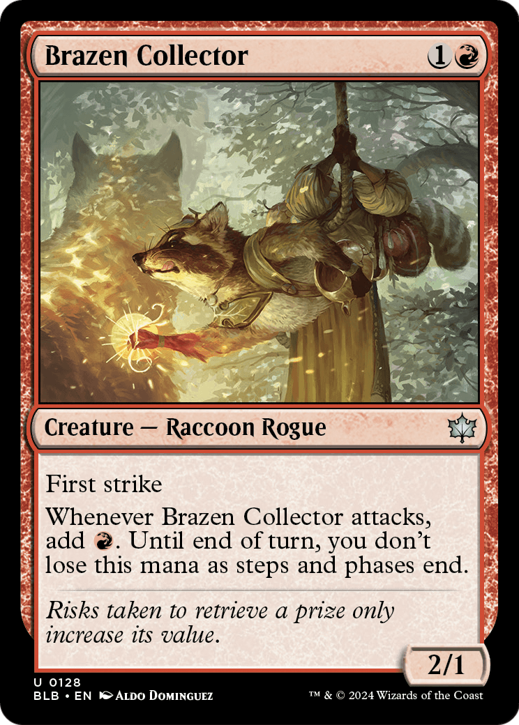 Brazen Collector (BLB-128) - Bloomburrow