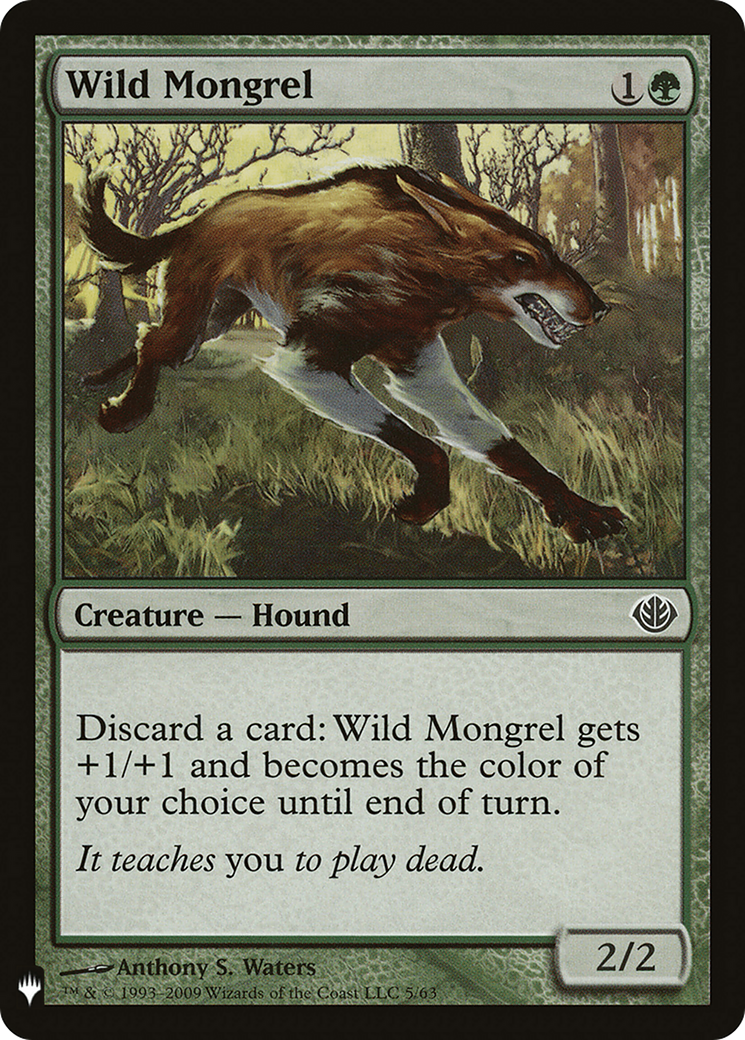 Wild Mongrel (LIST-DDD-5) - The List