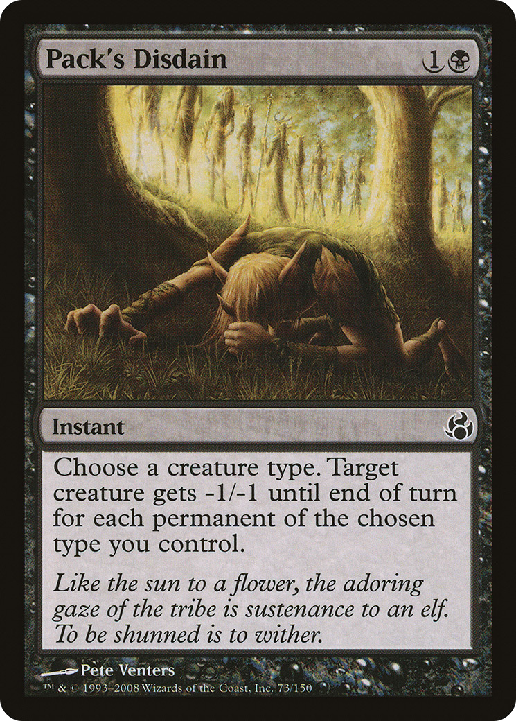 Pack's Disdain (MOR-073) - Morningtide