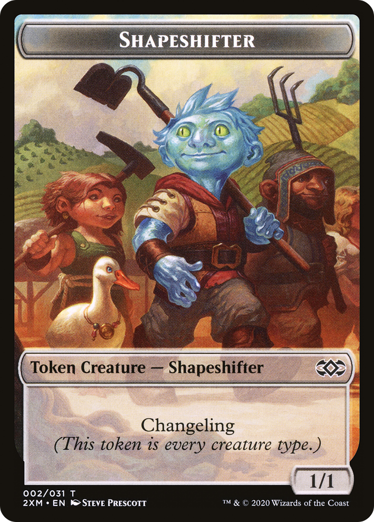 Shapeshifter (T2XM-002) - Double Masters Tokens