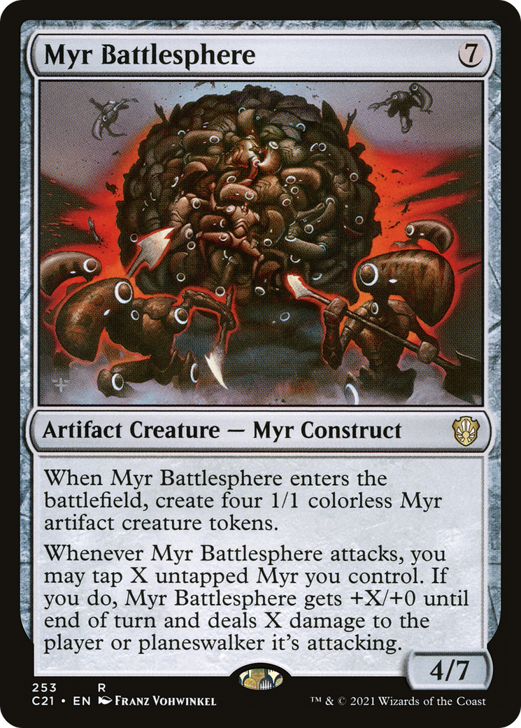 Myr Battlesphere (C21-253) - Commander 2021
