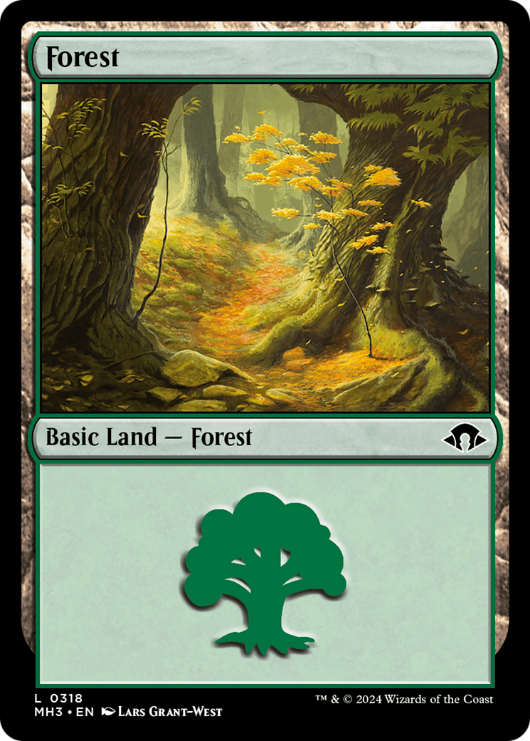 Forest (0318) (MH3-318) - Modern Horizons 3 Foil