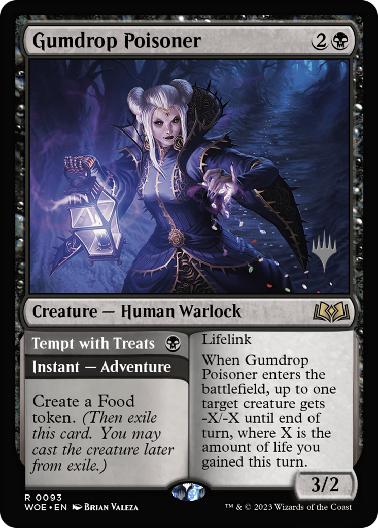 Gumdrop Poisoner (PPWOE-093) - Wilds of Eldraine Promos