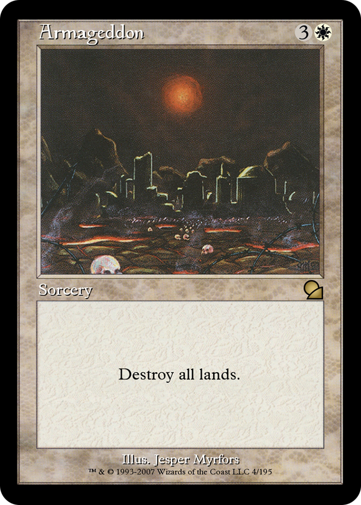 Armageddon (ME1-004) - Masters Edition Foil