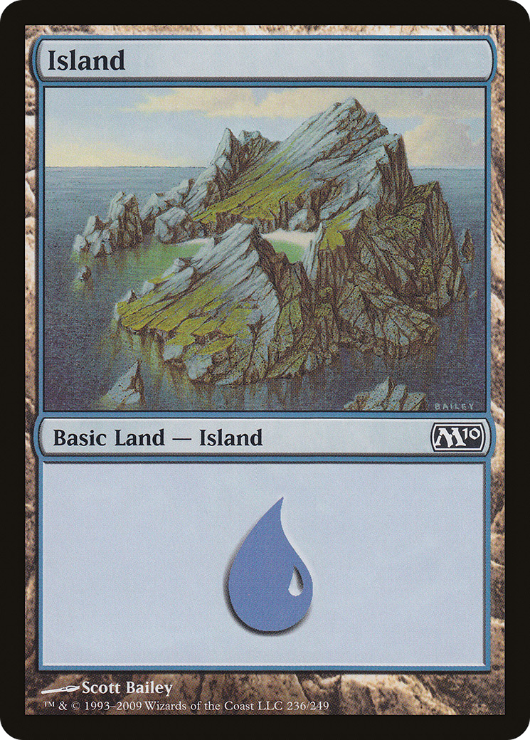 Island (236) (M10-236) - Magic 2010