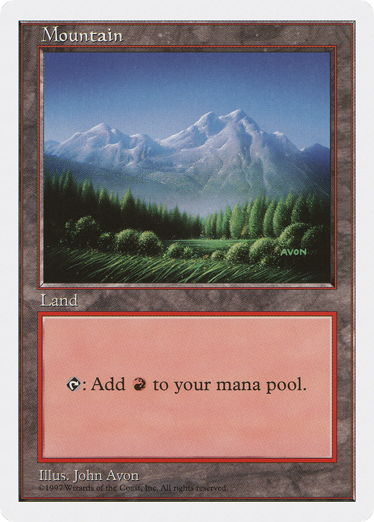 Mountain (443) (5ED-443) - Fifth Edition
