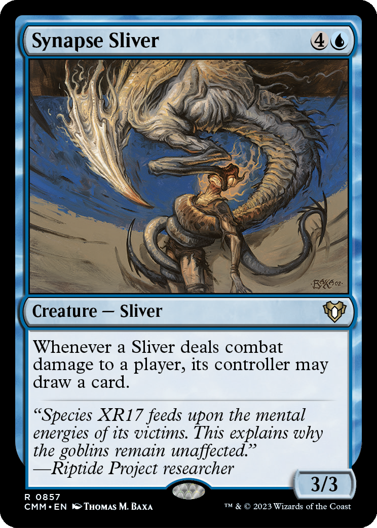 Synapse Sliver (CMM-857) - Commander Masters
