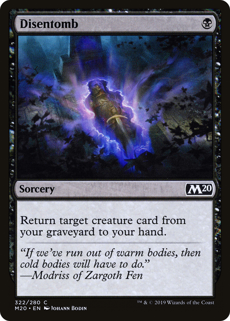 Disentomb (M20-322) - Core Set 2020
