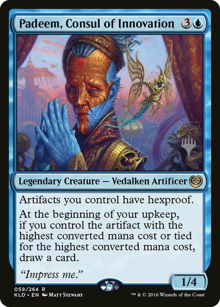 Padeem, Consul of Innovation (PPM21-059) - Kaladesh Promos Foil