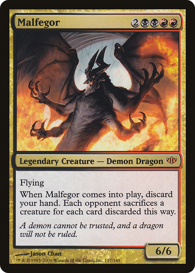Malfegor (CON-117) - Conflux Foil