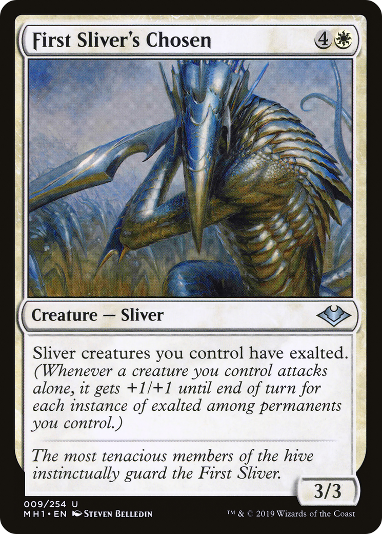 First Sliver's Chosen (MH1-009) - Modern Horizons Foil