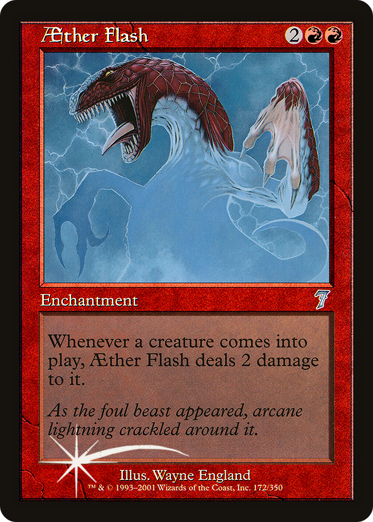 Aether Flash (7ED-172★) - 7th Edition Foil