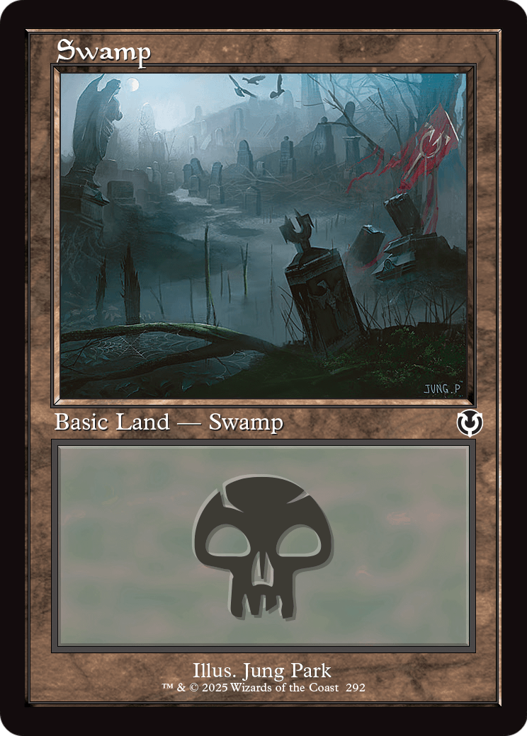 Swamp (292) (Retro Frame) (INR-292) - Innistrad Remastered Foil