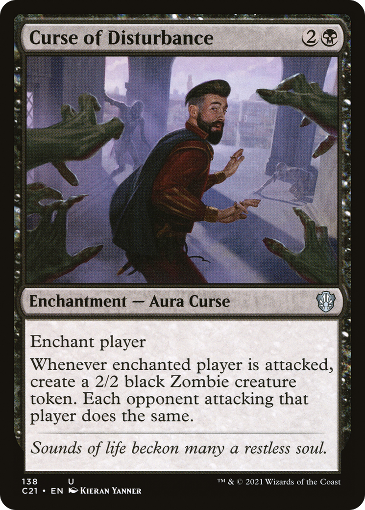 Curse of Disturbance (C21-138) - Commander 2021