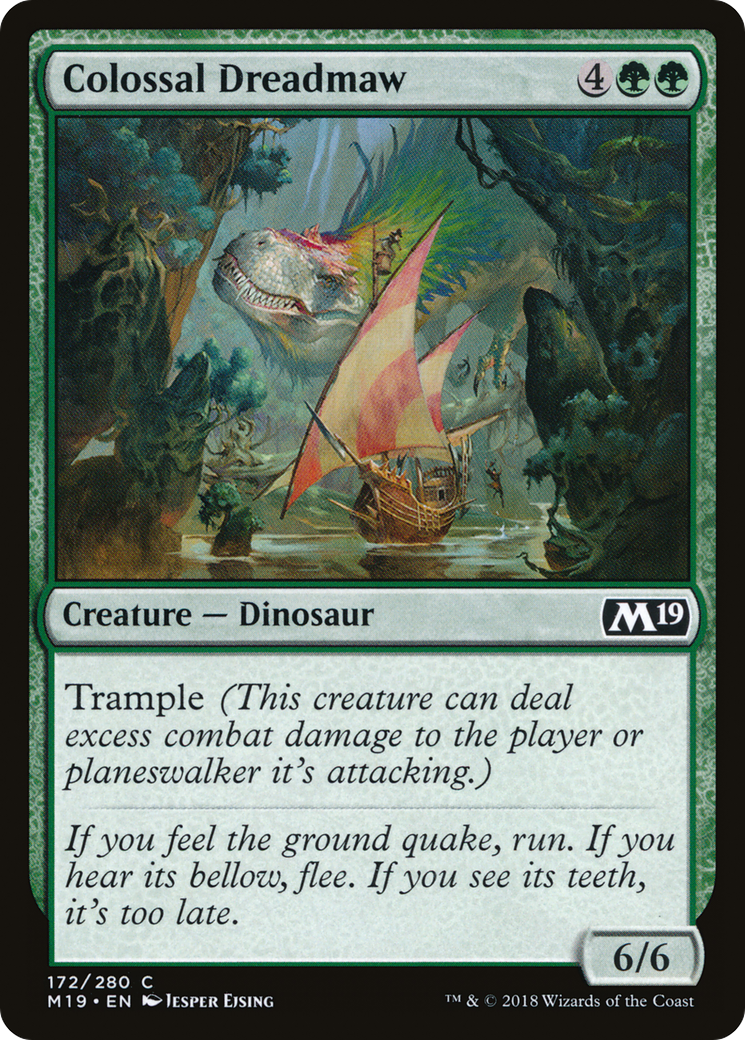 Colossal Dreadmaw (M19-172) - Core Set 2019