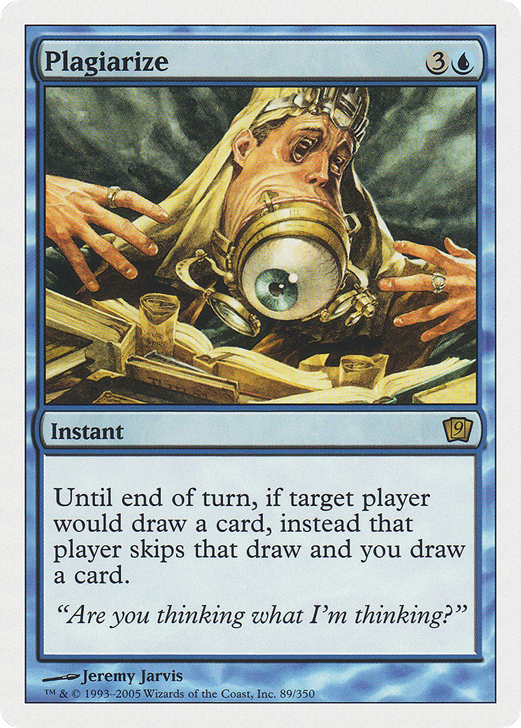 Plagiarize (9ED-089) - 9th Edition Foil