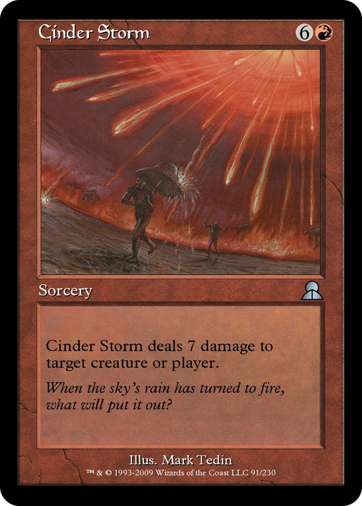 Cinder Storm (ME3-091) - Masters Edition III