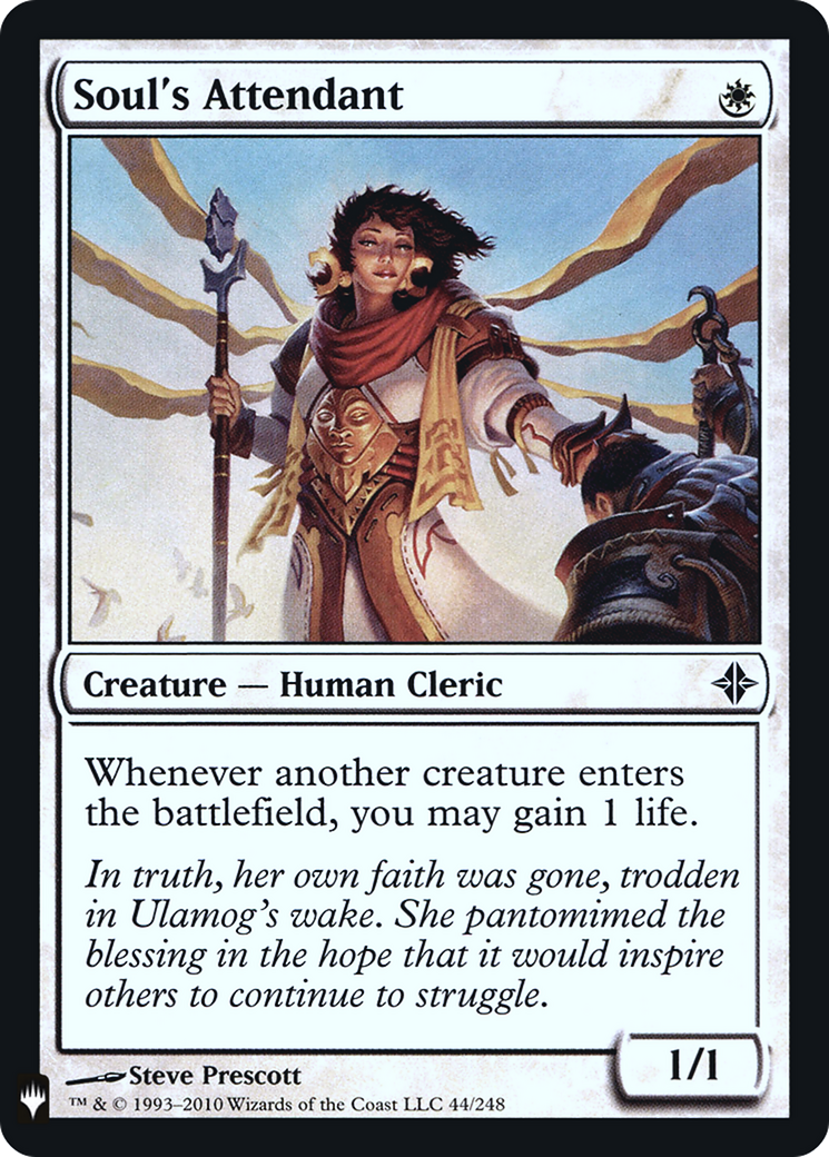 Soul's Attendant (LIST-ROE-44) - The List Foil