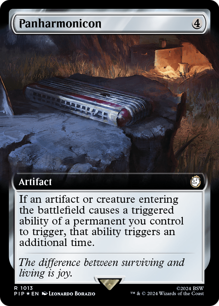 Panharmonicon (Extended Art) (Surge Foil) (PIP-1013) - Fallout: (Extended Art) Foil