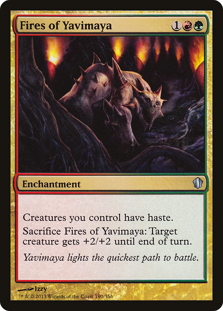 Fires of Yavimaya (C13-190) - Commander 2013