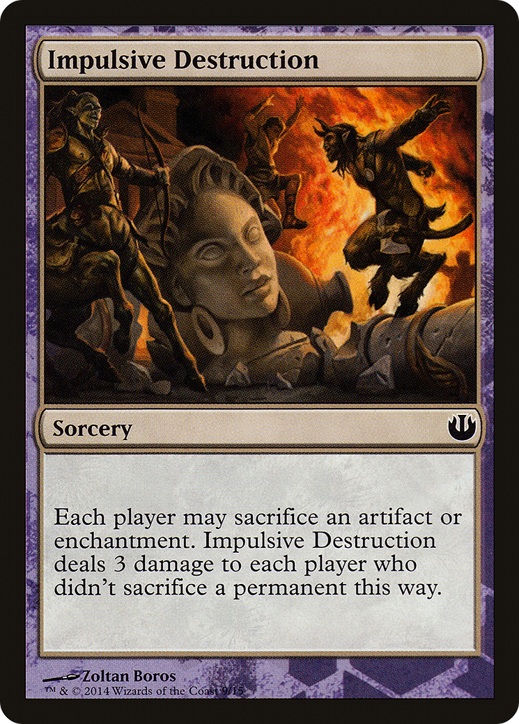 Impulsive Destruction (HERO-) - Defeat a God