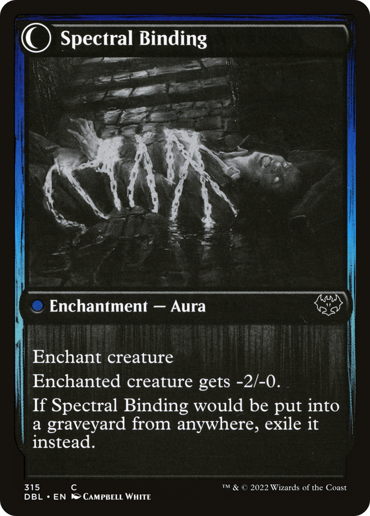 Binding Geist (DBL-315) - Innistrad: Double Feature: (Double Faced Transform)