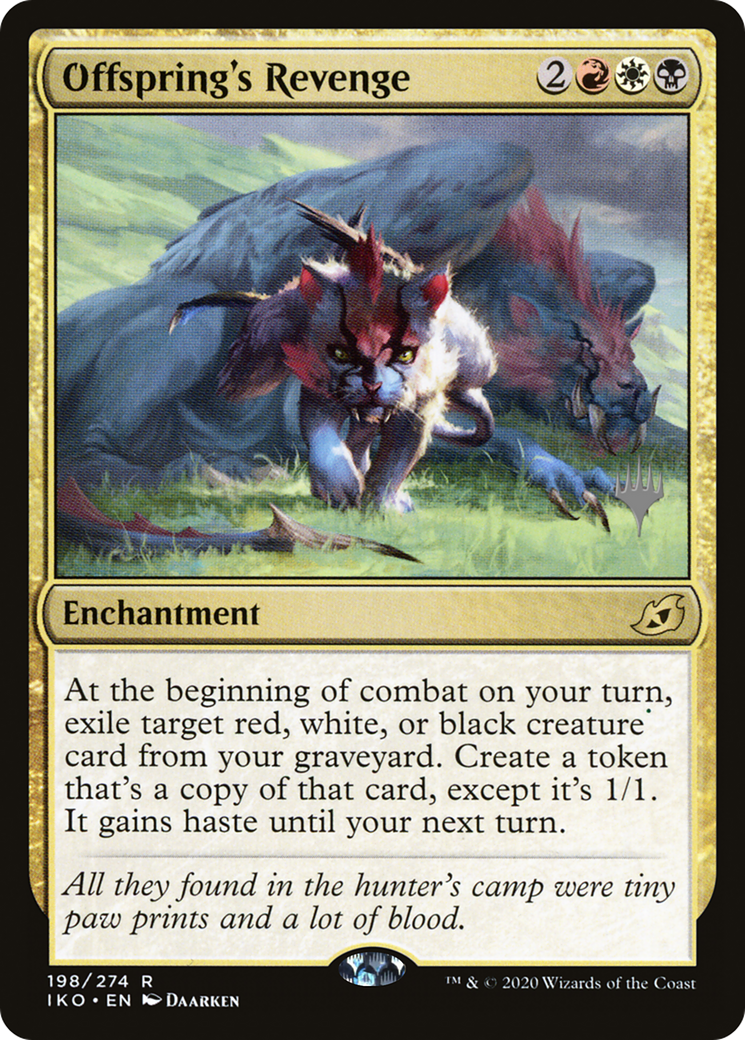 Offspring's Revenge (PPIKO-198) - Ikoria: Lair of Behemoths Promos Foil