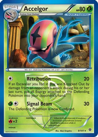 Accelgor (Team Plasma)/101 Plasma Blast - Rare